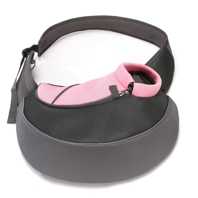 Large Capacity Mesh Breathable Pet Shoulder Bag – Foldable Cat & Dog Carrier Backpack | 7 Styles