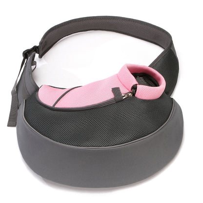 Large Capacity Mesh Breathable Pet Shoulder Bag – Foldable Cat & Dog Carrier Backpack | 7 Styles