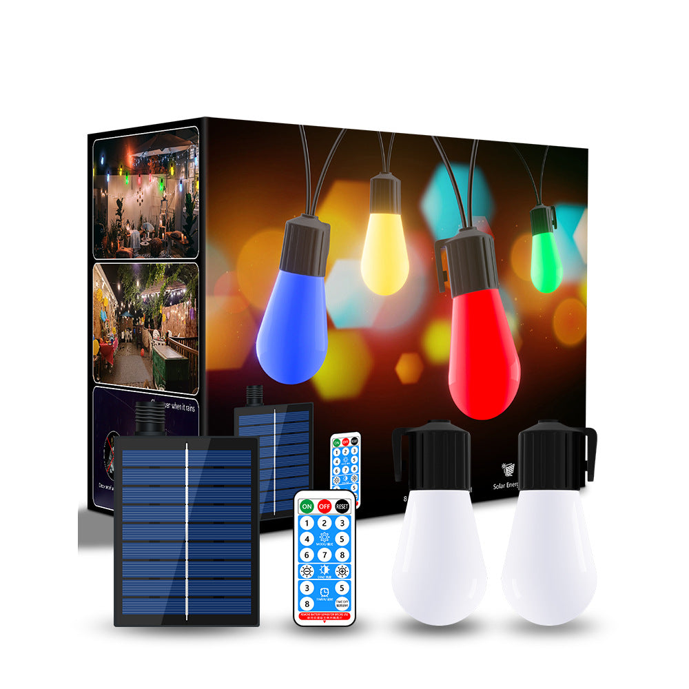 Solar String Lights Outdoor – 15 LED Waterproof Garden Fairy Lights for Patio, Eaves & Camping