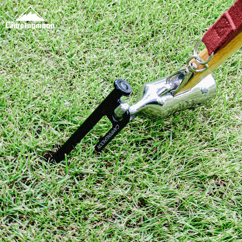 Heavy Duty Tent Stakes with Anti-Rust Coating | T-Series Camping Nails for Ground Anchoring (15–40cm)
