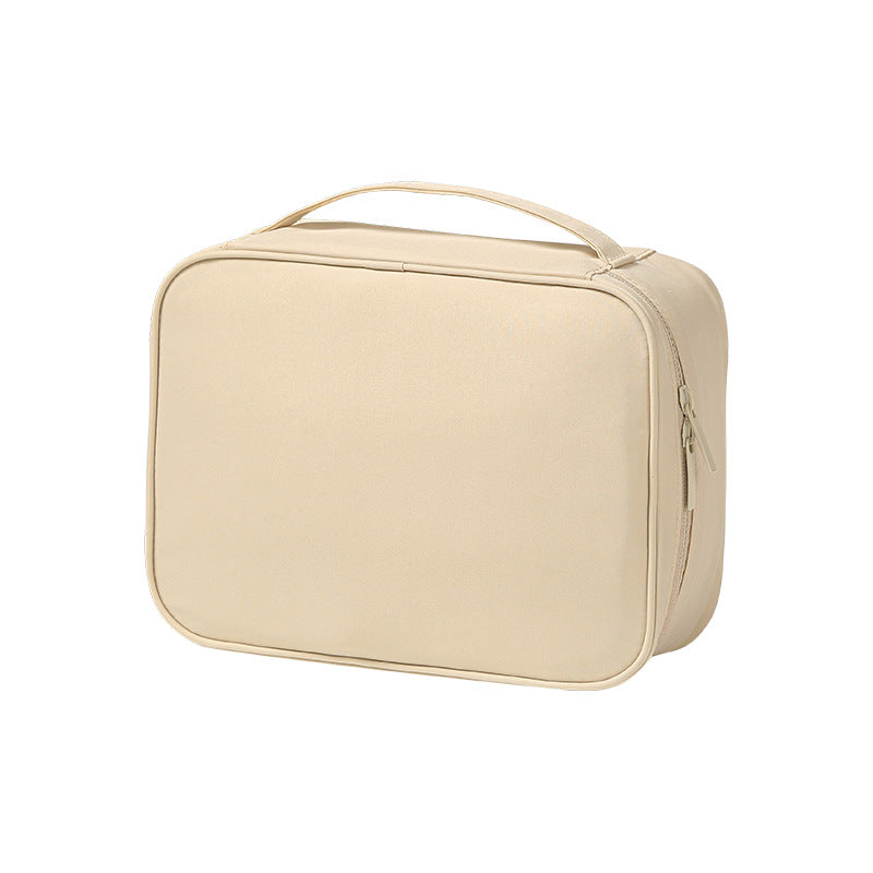 T400 Cosmetic Bag | Portable Oxford Cloth Travel Makeup Organizer with Baffle