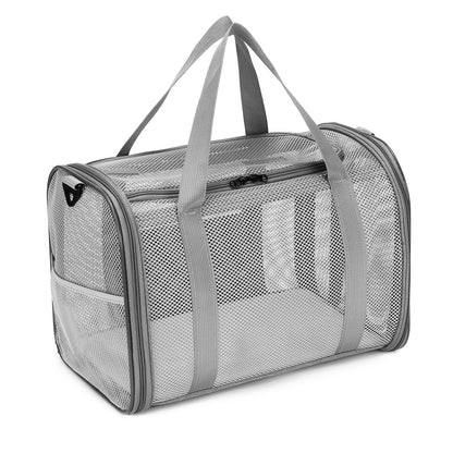 Breathable Foldable Pet Carrier Shoulder Bag – Portable Travel Bag for Cats & Small Dogs | 5 Colors