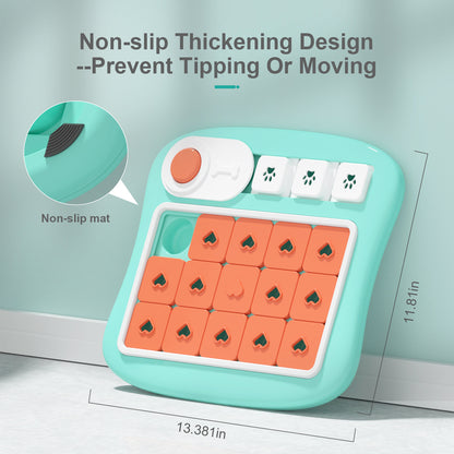 Dog Slow Feeder Puzzle Toy – Interactive Treat Dispensing & Sound Pet Educational Toy