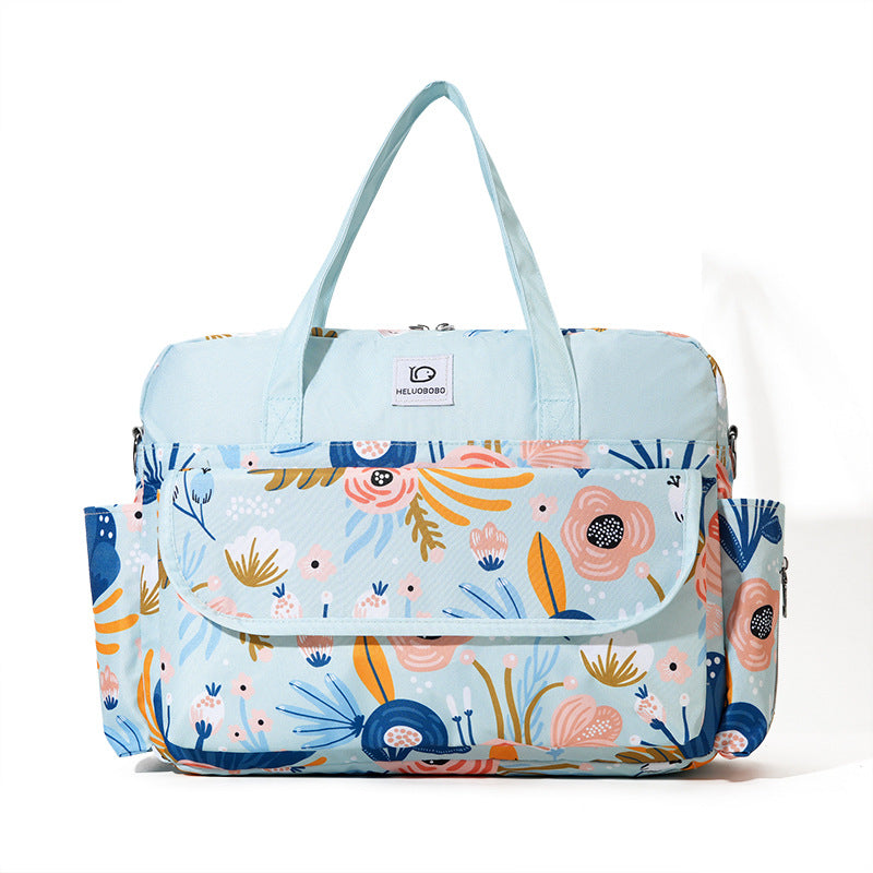 Multifunctional Mommy Bag – Insulated Bottle & Milk Powder Bag with Stroller Strap | 7 Designs