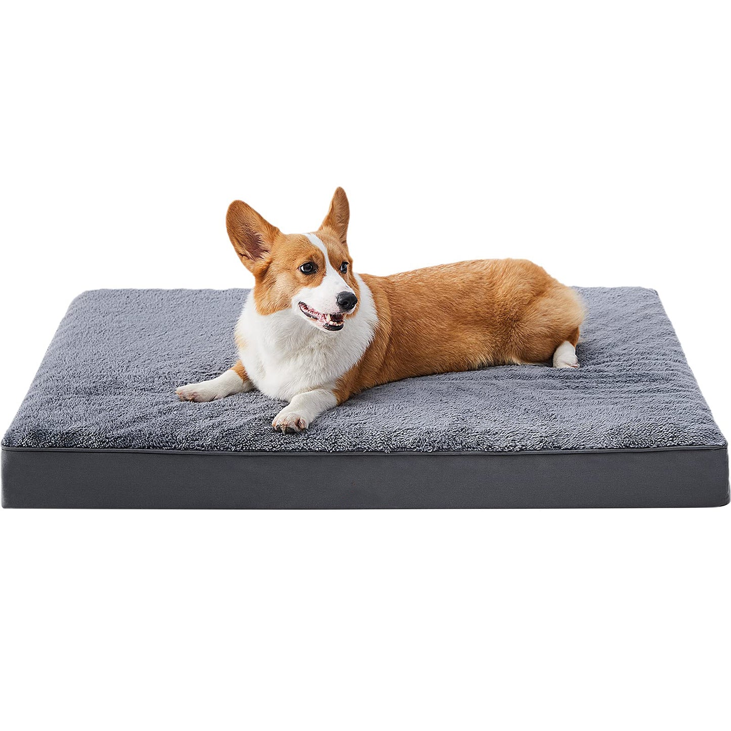 Cotton Plush Dog Bed Mat – Anti-Slip, Bite-Resistant & Washable Pet Pad for Dogs & Cats