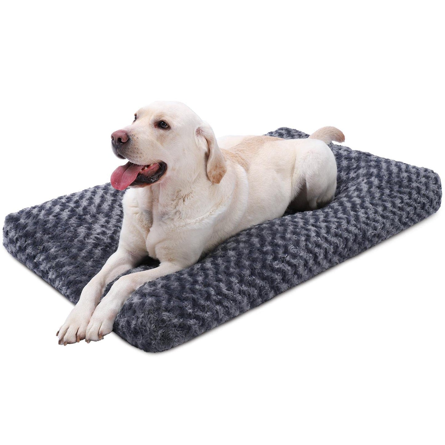 Rose Velvet Dog Bed Mat – Bite-Resistant, Soft & Warm Pet Pad for Dogs & Cats