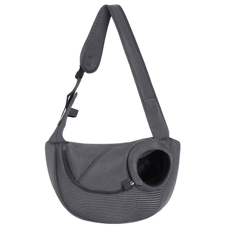 Large Capacity Mesh Breathable Pet Shoulder Bag – Foldable Cat & Dog Carrier Backpack | 7 Styles