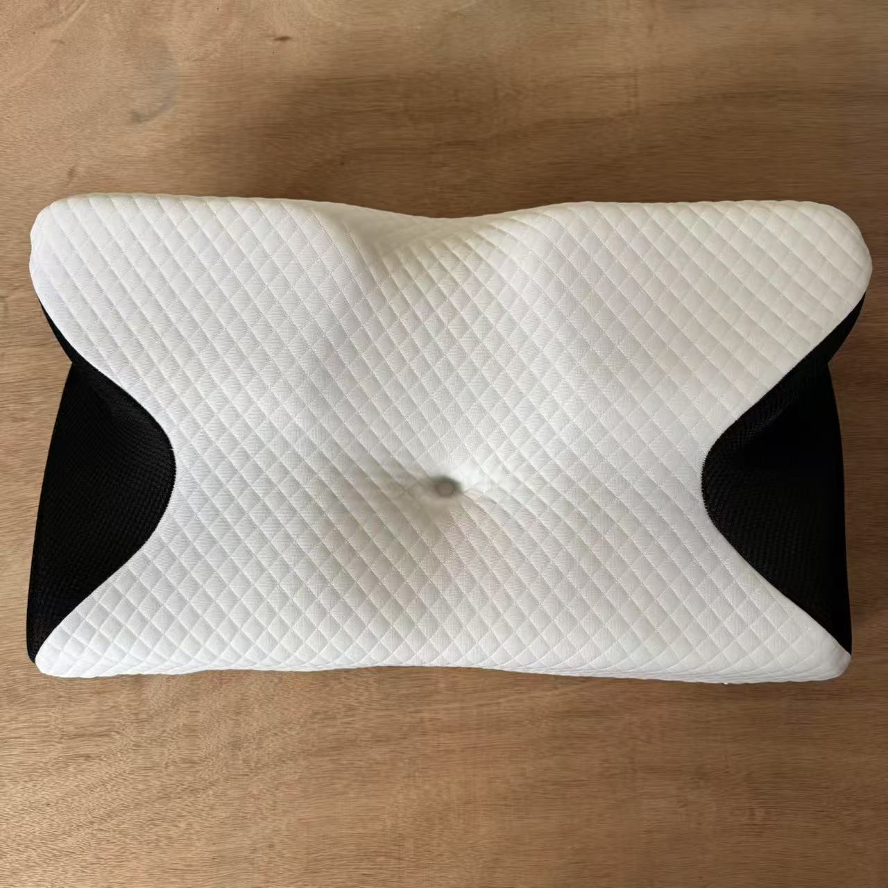 Memory Foam Butterfly Pillow – Ergonomic Cervical Support Pillow with Ice Silk Cover