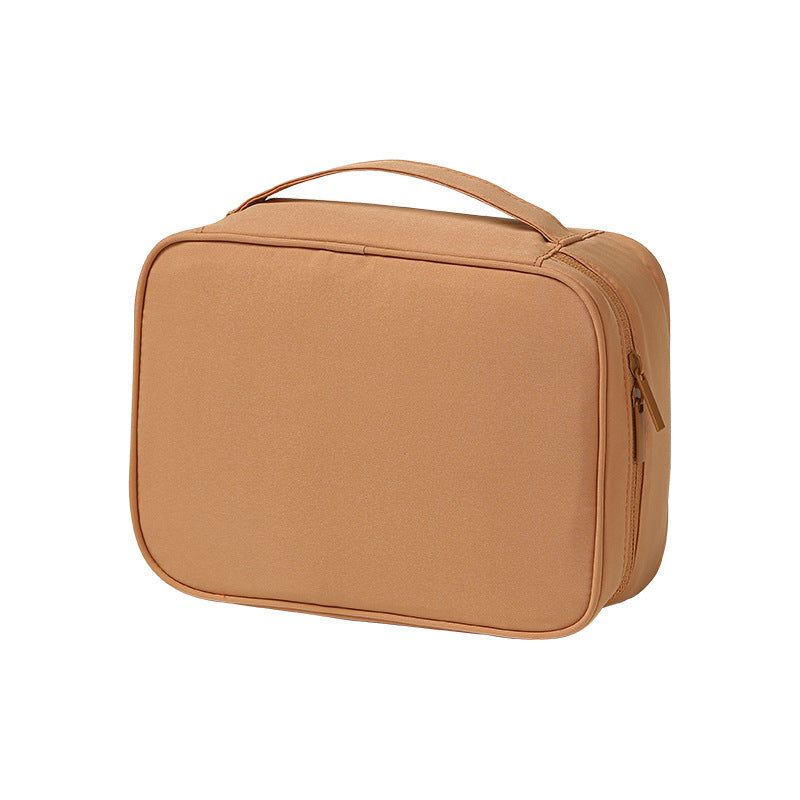 T400 Cosmetic Bag | Portable Oxford Cloth Travel Makeup Organizer with Baffle