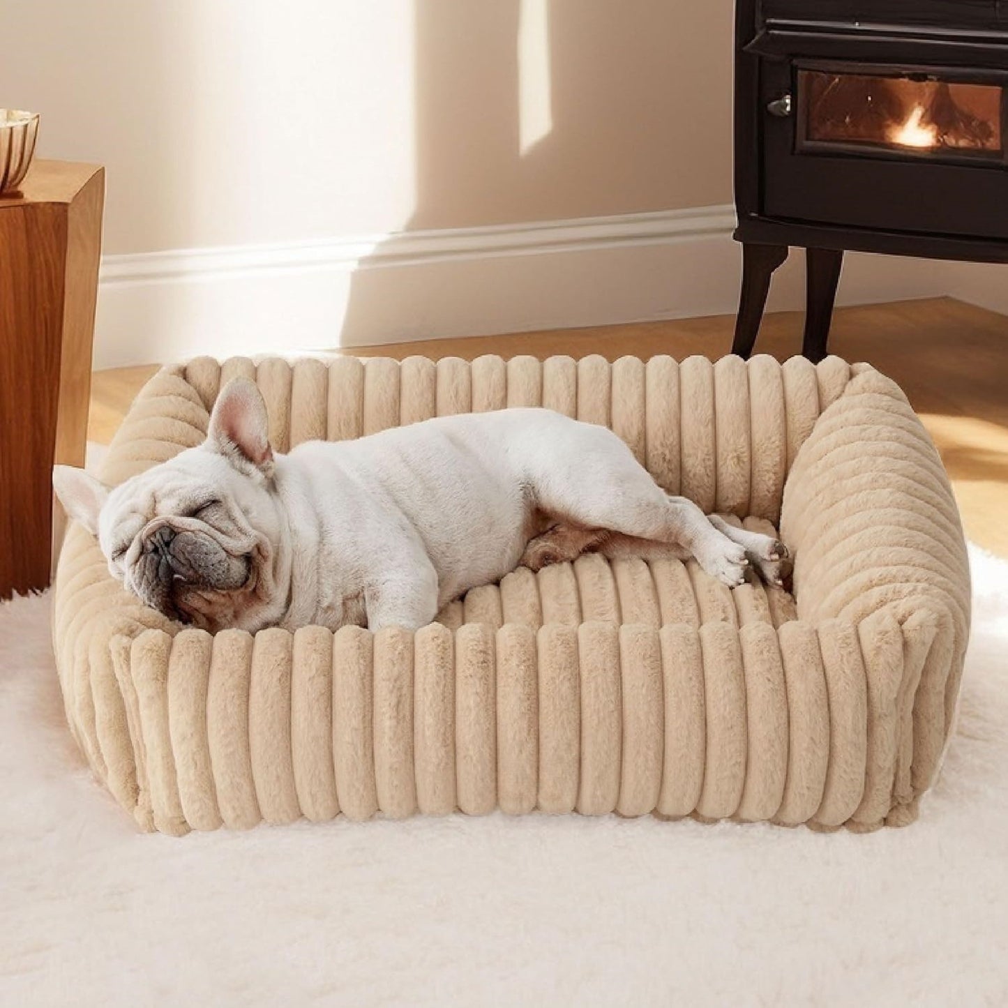 Warm Thickened Pet Sofa Bed — Soft Cat & Dog Cushion Mat | 8 Colors | S 50×48cm