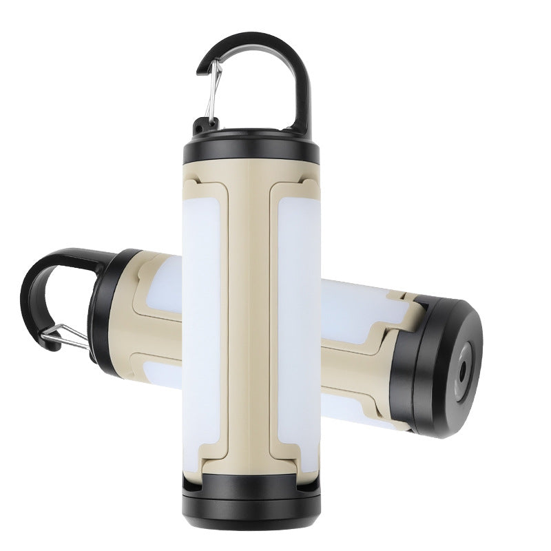 LY23 Foldable Camping Lantern – 6-Mode LED Light with Hook, IPX4 Waterproof & USB-C Rechargeable