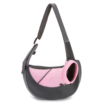 Large Capacity Mesh Breathable Pet Shoulder Bag – Foldable Cat & Dog Carrier Backpack | 7 Styles