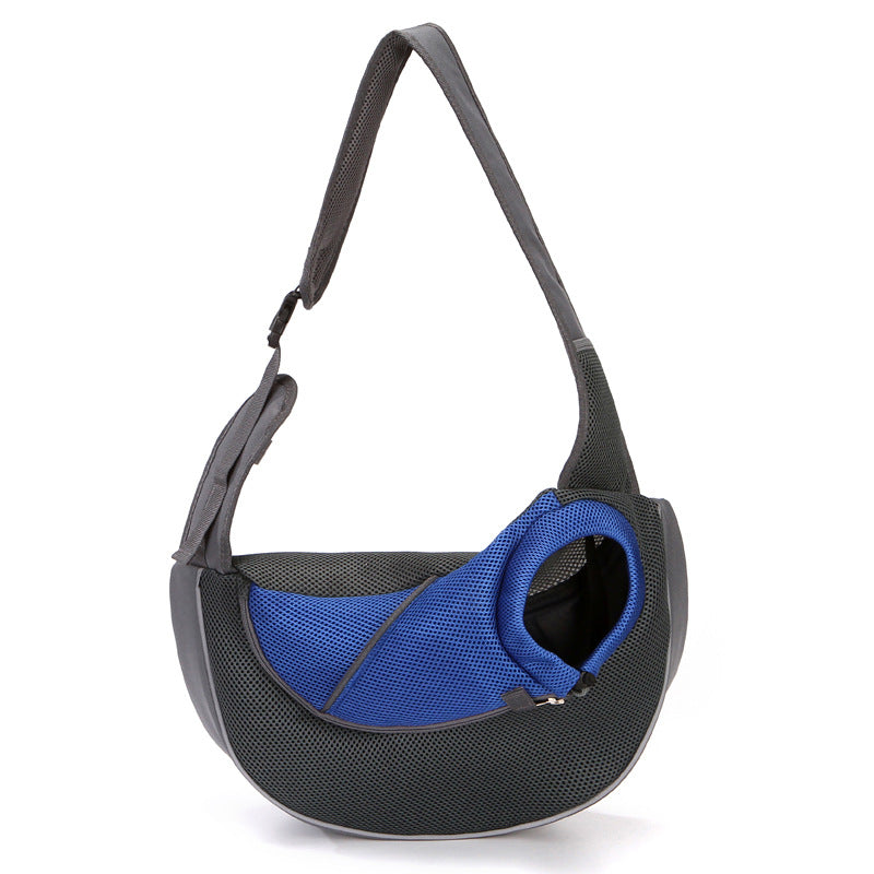 Large Capacity Mesh Breathable Pet Shoulder Bag – Foldable Cat & Dog Carrier Backpack | 7 Styles