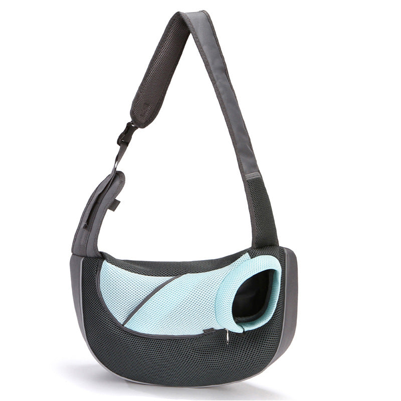Large Capacity Mesh Breathable Pet Shoulder Bag – Foldable Cat & Dog Carrier Backpack | 7 Styles