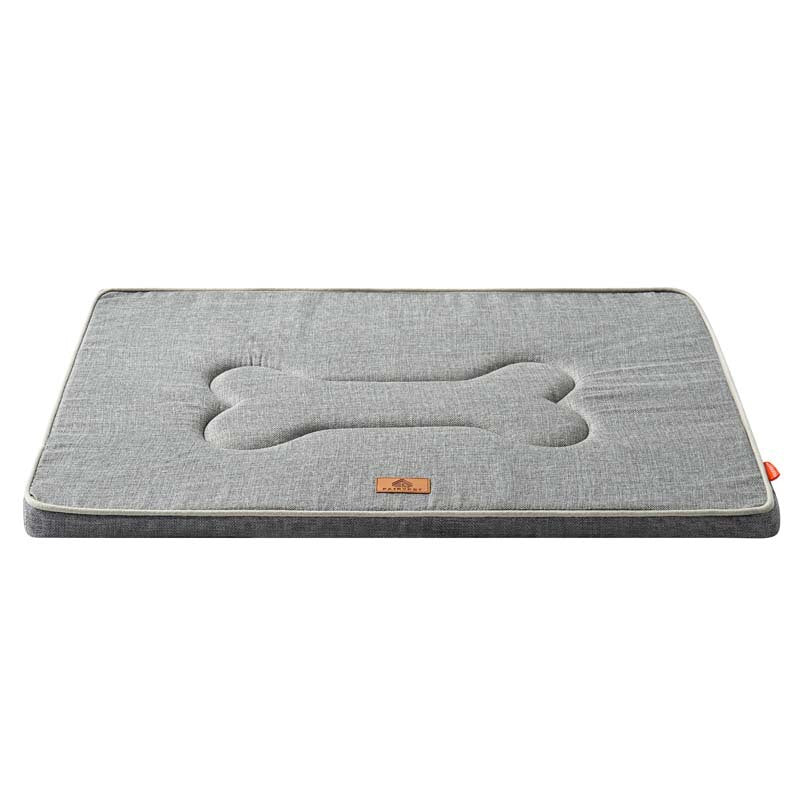 KAWELL Pet Cooling Mat – Oxford Cloth & Ramie, Four-Season Dog Cat Sleeping Pad, Size L