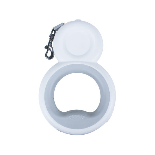 KAWELL LED Donut Dog Leash – Retractable 3M Night Light Leash for Dogs Up to 30kg