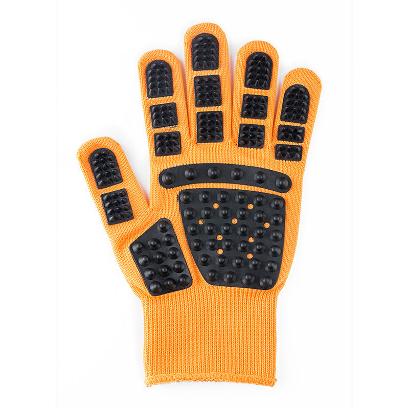 Pet Bath Massage Glove Comb for Dogs & Cats – Silicone Grooming Brush with Hair Removal