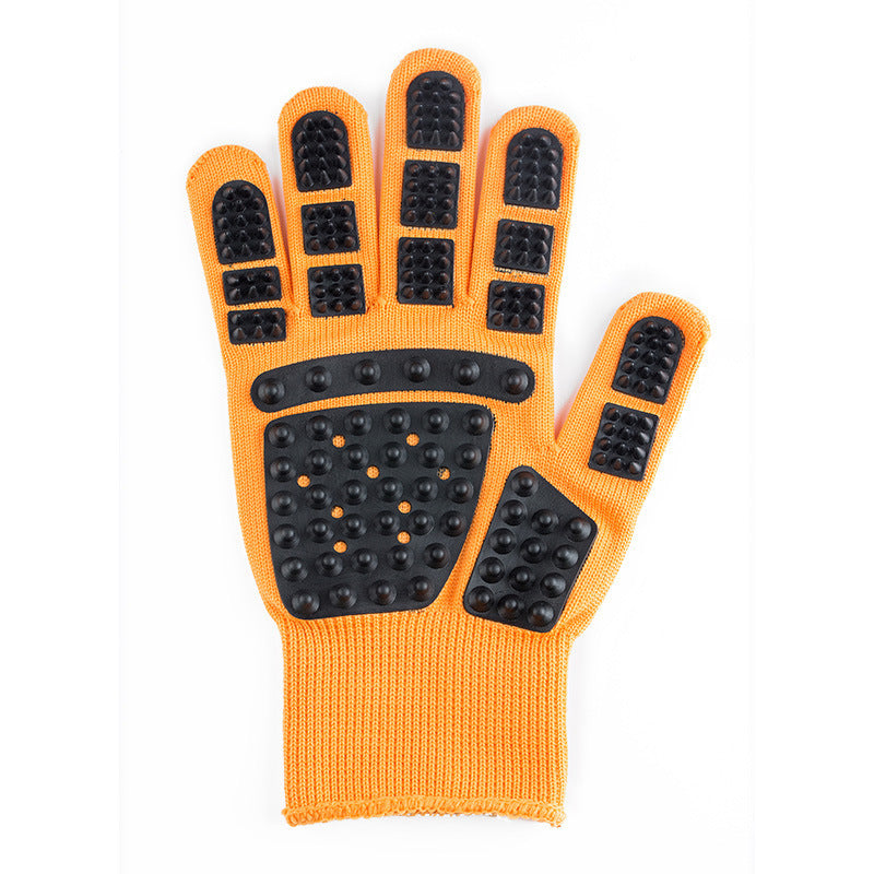 Pet Bath Massage Glove Comb for Dogs & Cats – Silicone Grooming Brush with Hair Removal