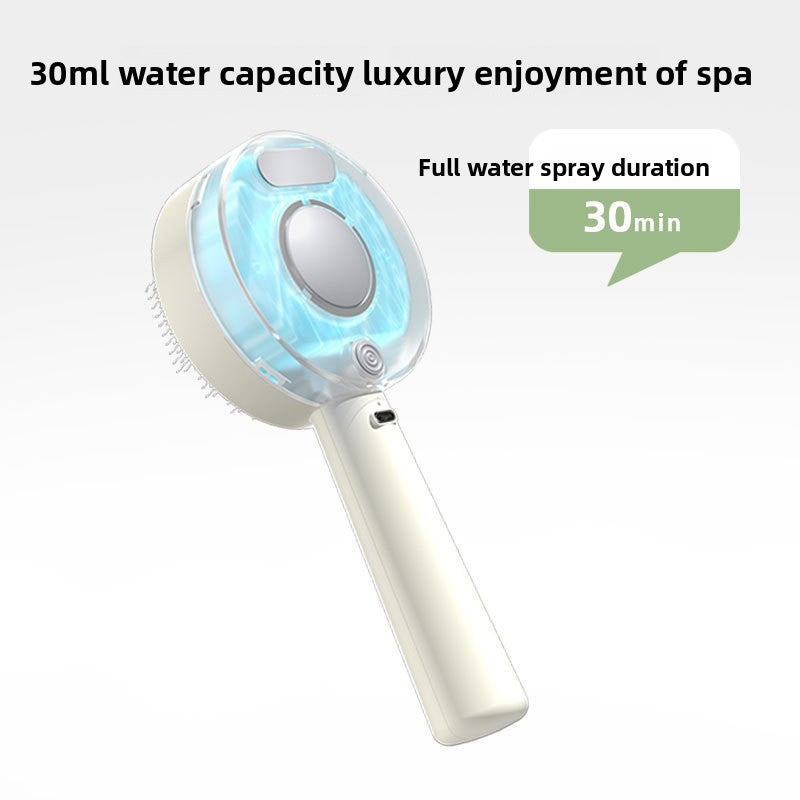 Electric Pet Spray Comb – Anti-Static Floating Hair Grooming Brush for Cats & Dogs