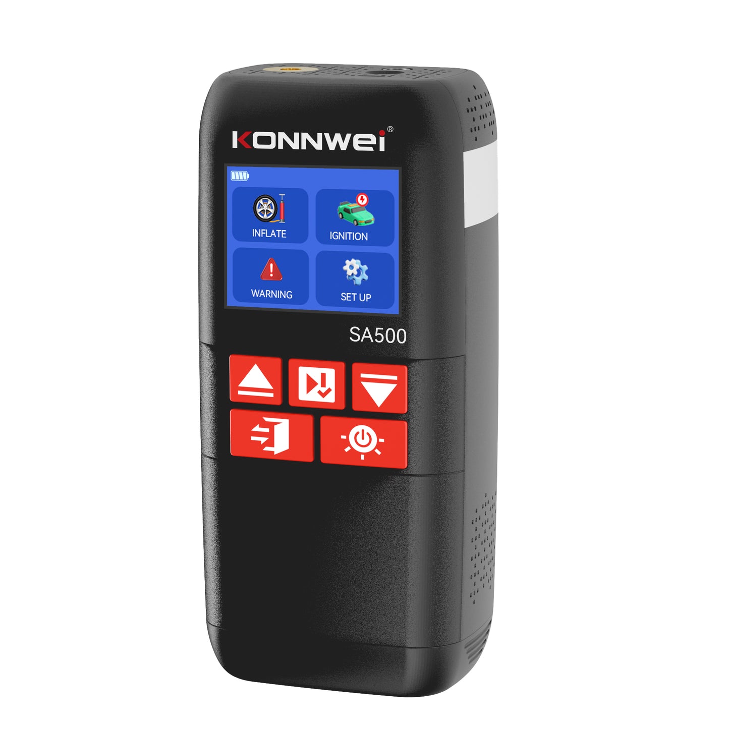 KONNWEI SA500 5-in-1 Jump Starter | 2000A Peak, Air Compressor & Power Bank