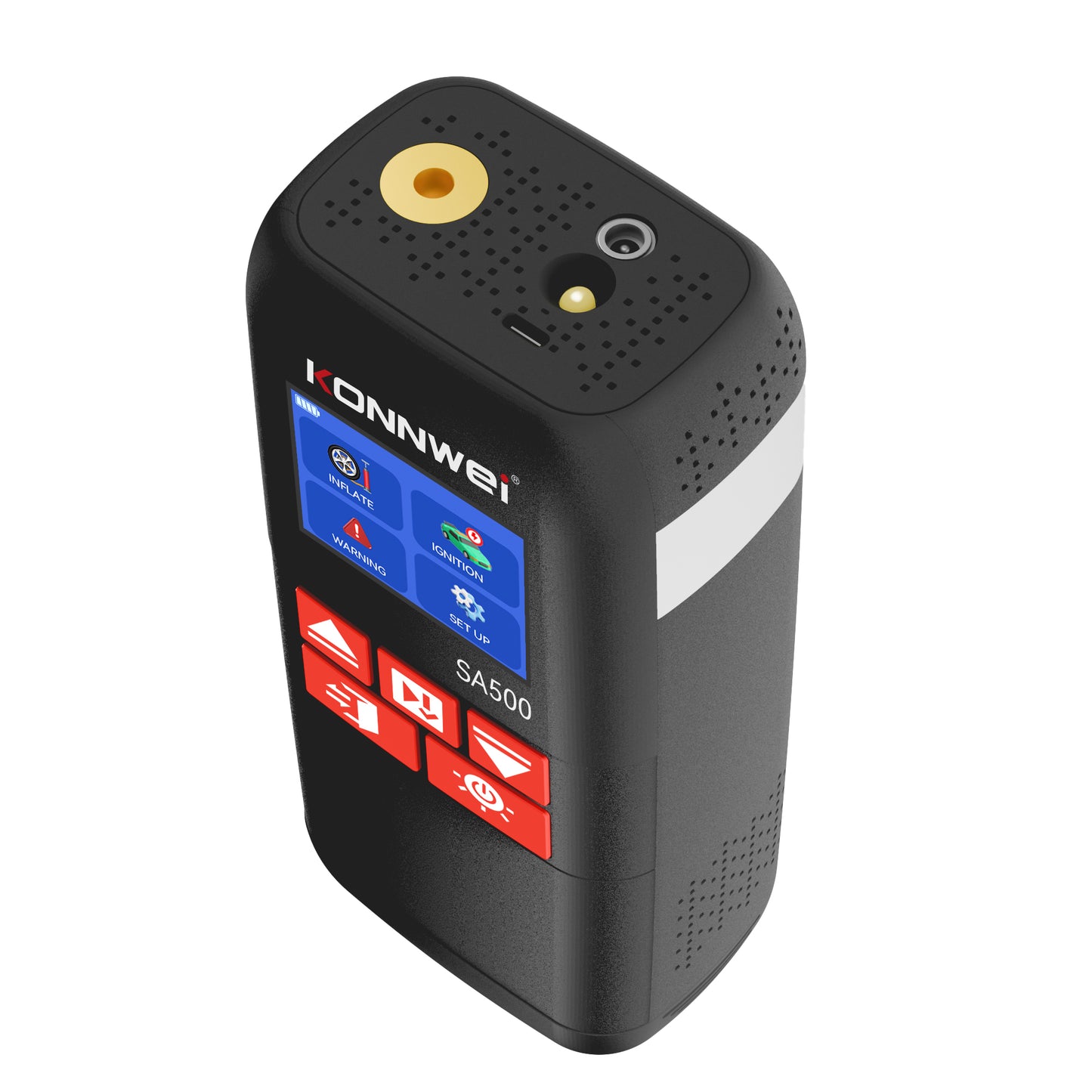 KONNWEI SA500 5-in-1 Jump Starter | 2000A Peak, Air Compressor & Power Bank