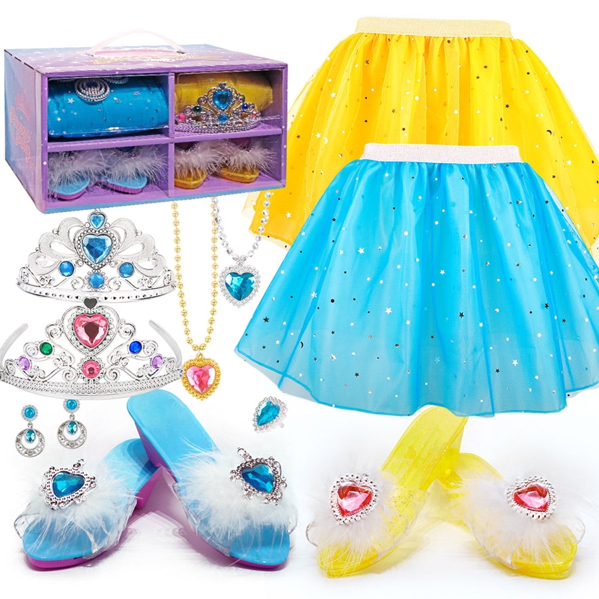 Toddler Princess Dress up Toys for 3 4 Year Old Girls Birthday Gifts