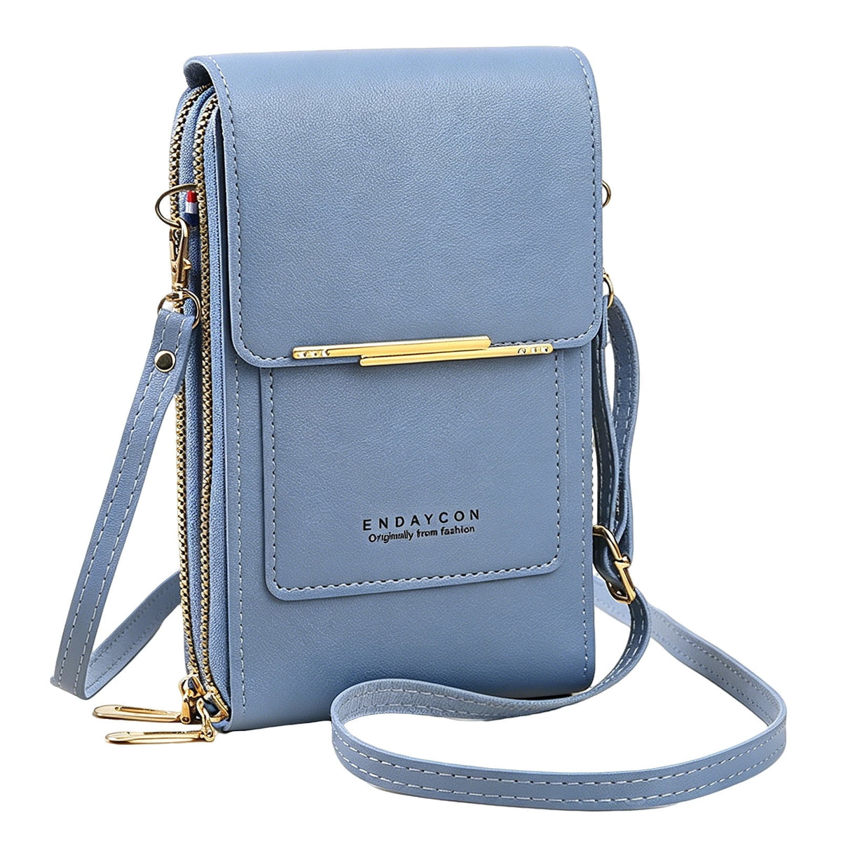 URSOFINE Multi-Purpose Crossbody Phone Bag, Touch Screen Window Wallet Purse, Adjustable Strap, Card Slots & Cash Pocket, Lightweight Shoulder Bag for Women