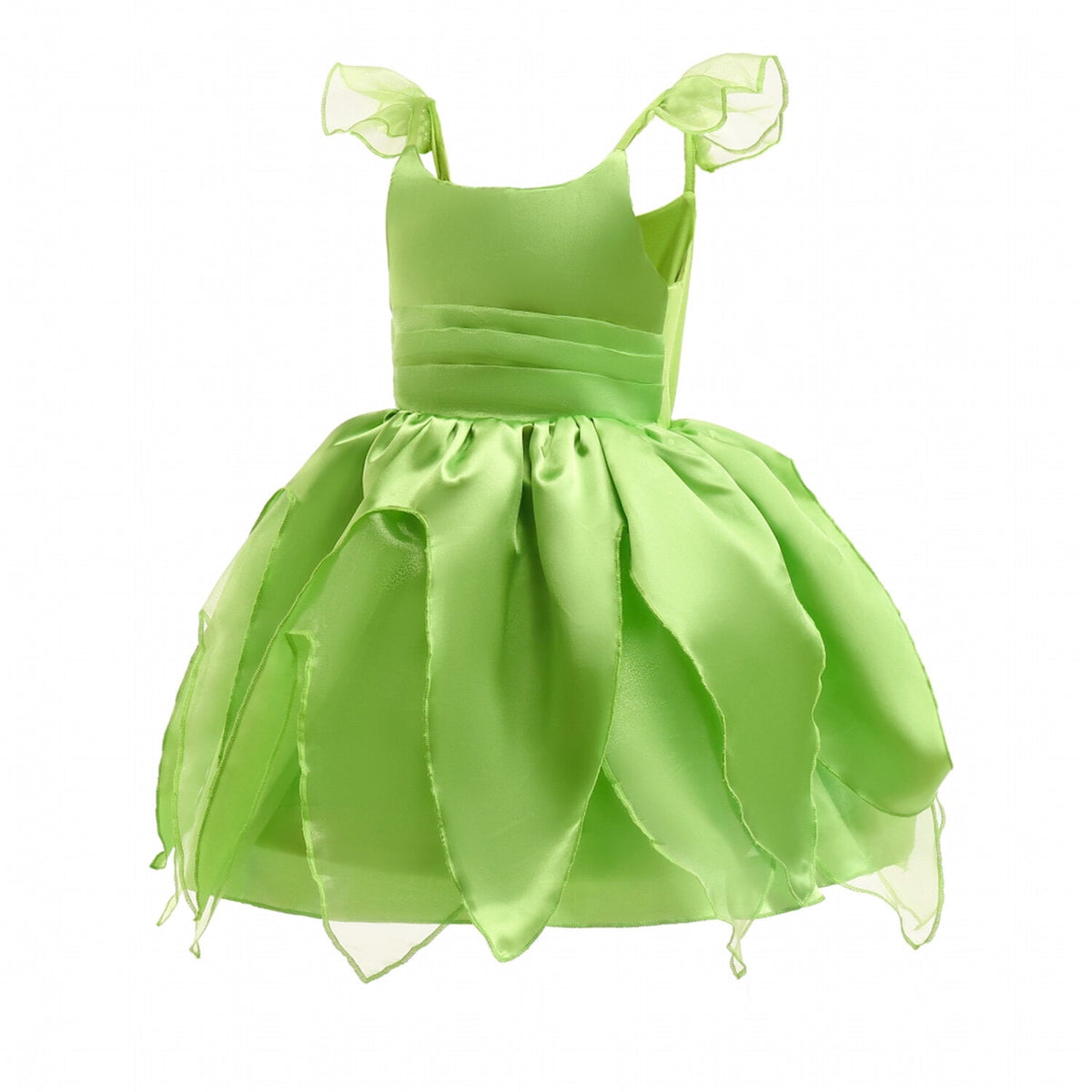 KAWELL Princess Green Costume Halloween Dress up Birthday Party Outfit