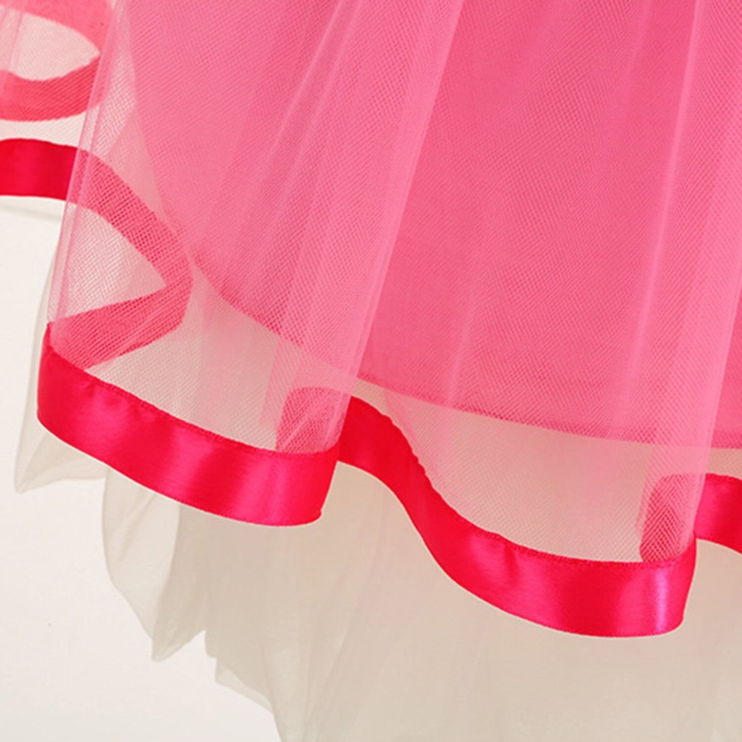 Super Brothers Princess Peach Costume Halloween Christmas Cosplay for Little Girls Dress