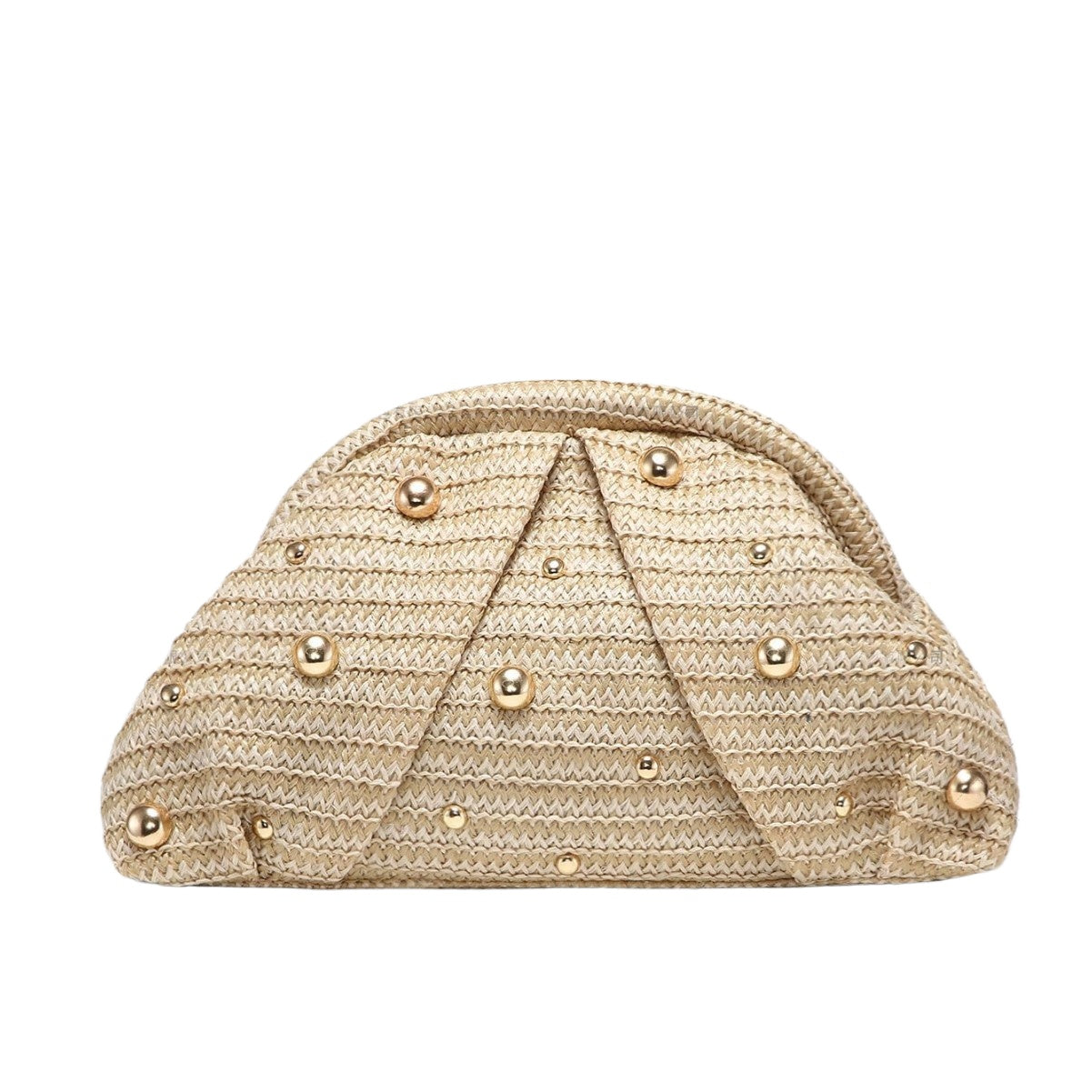 Boho Crochet Clutch Bag | Vintage Rivet Cloud Clip Purse – 17 Styles