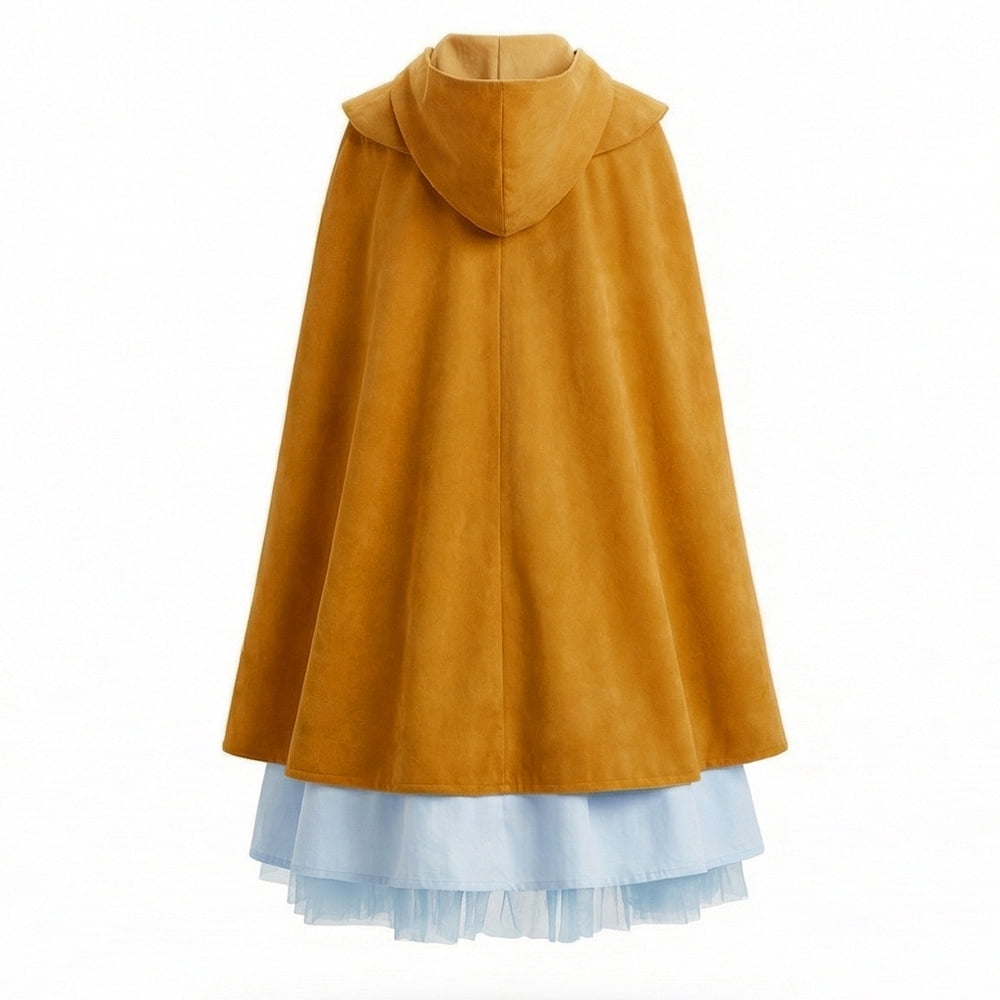 KAWELL Holly Wheeler Cosplay Dress Cloak Scarf Costume Halloween Carnival Outfits With Bag