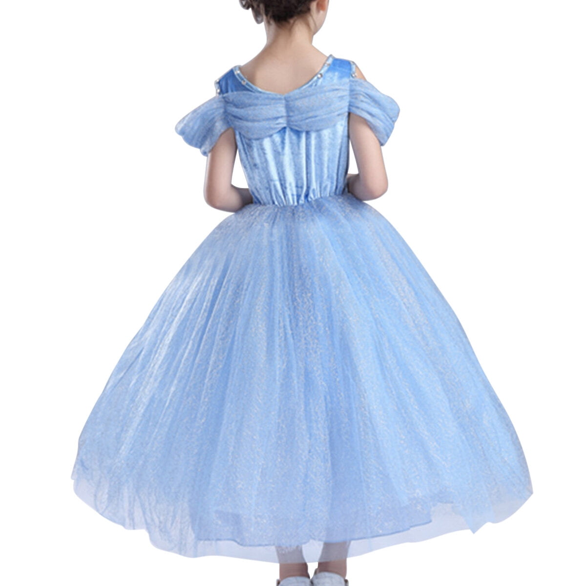 Girls Princess Dress Up Costume Halloween Fancy Dress