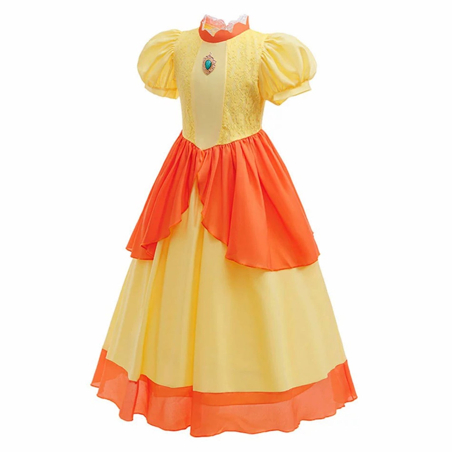 URSOFINE Princess Costume for Birthday Halloween Christmas Cosplay Dress Up with Rich Accessories