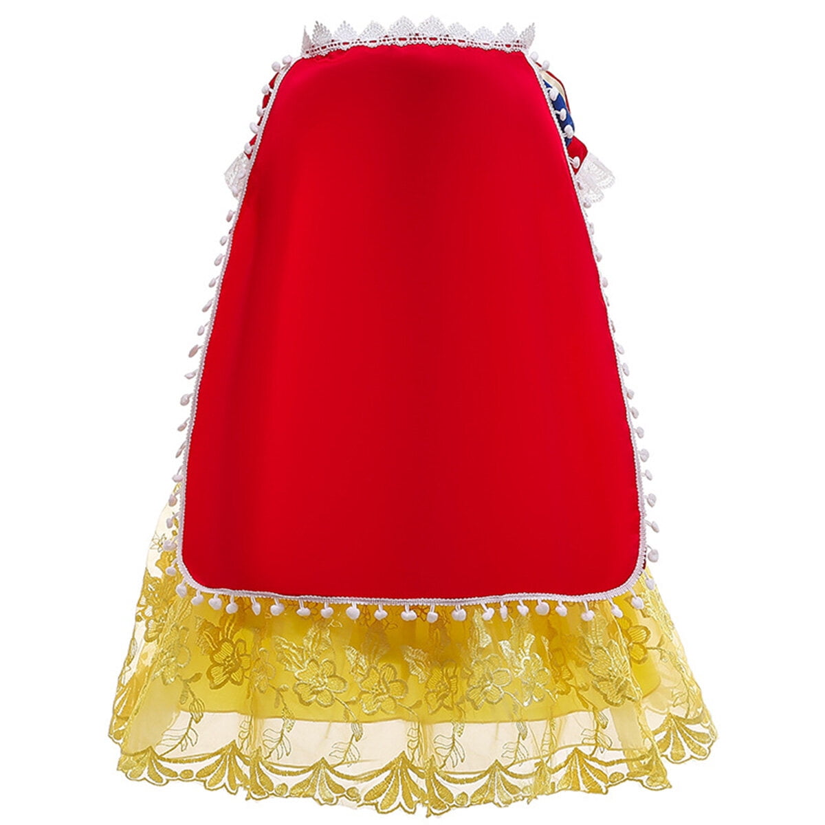 KAWELL Deluxe Snow Princess Dress up Costume for Child 2t