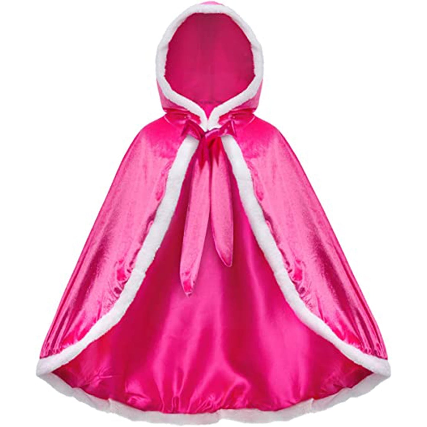 KAWELL Princess Hooded Cape Cloaks Costume for Girls Dress up, Child 3 to 12 Years