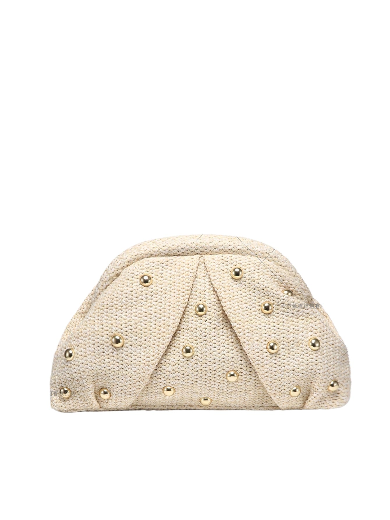Boho Crochet Clutch Bag | Vintage Rivet Cloud Clip Purse – 17 Styles