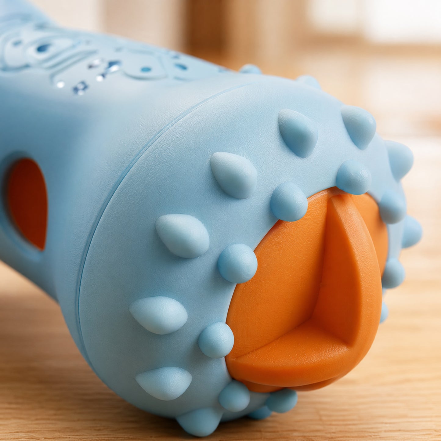 Interactive Dog Treat Dispensing Toy – Bone Roller Molar Stick for Boredom Relief