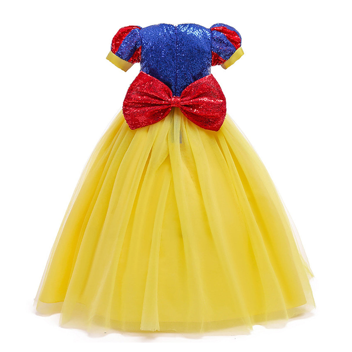 Girls' Snow Princess Dress up Fairy Tales Costume Cosplay Party with Accessories