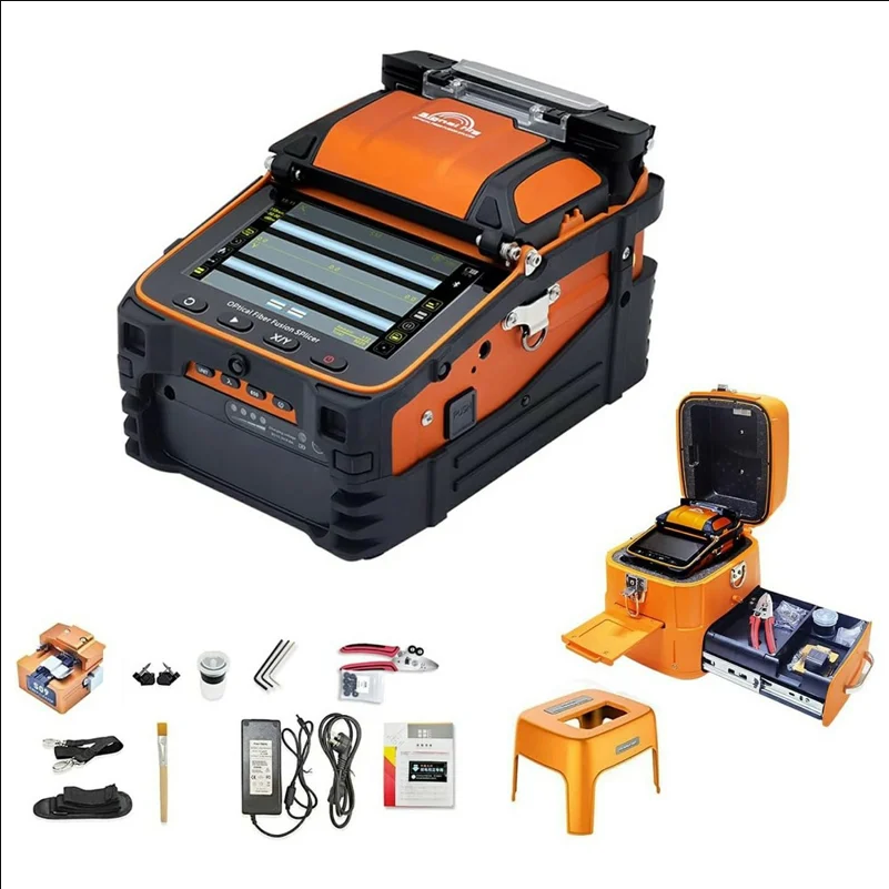 SIGNAL FIRE AI-9 Fiber Fusion Splicer 5S Splicing 15S Heating with Built-In OPM and VFL - UK Plug