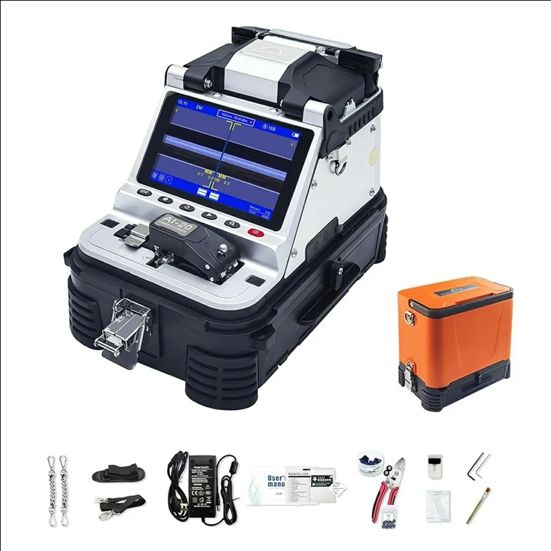 SIGNAL FIRE AI-20 Optical Fiber Fusion Splicer 6s Splicing 15s Heating Built-In OPM VFL - EU Plug