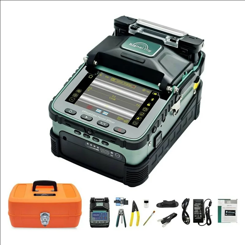 SIGNAL FIRE AI-6A+ Optical Fiber Fusion Splicer 8s Splicing 18s Heating OPM VFL - US Plug